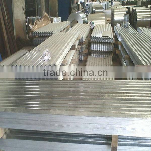 zinc galvanized corrugated sheet metal roofing