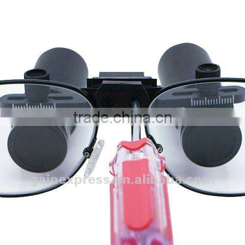 New Prismatic Keplerian Style 6.0x 6x Binocular Dental Loupes Surgical Medical Dentistry Frame 420mm