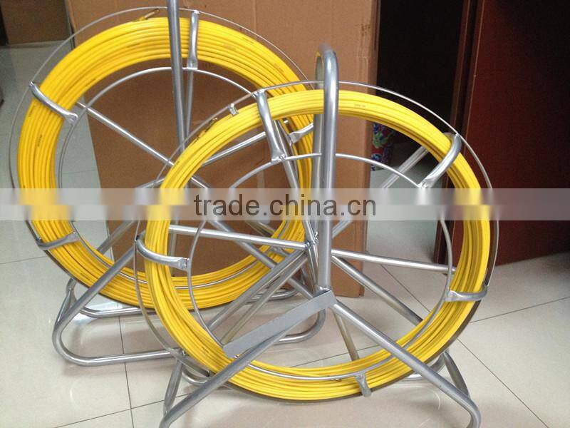 Used indoor small fiberglass cable snake rod/4.5mm fiberglass push pull rod