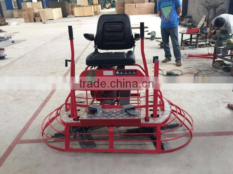 Ride-on Driving type Concrete Finishing Gasoline Honda engine Trowelling Machine