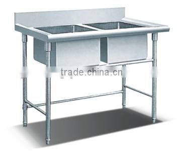 Hot sale stainless steel sink work bench ZQS-1T