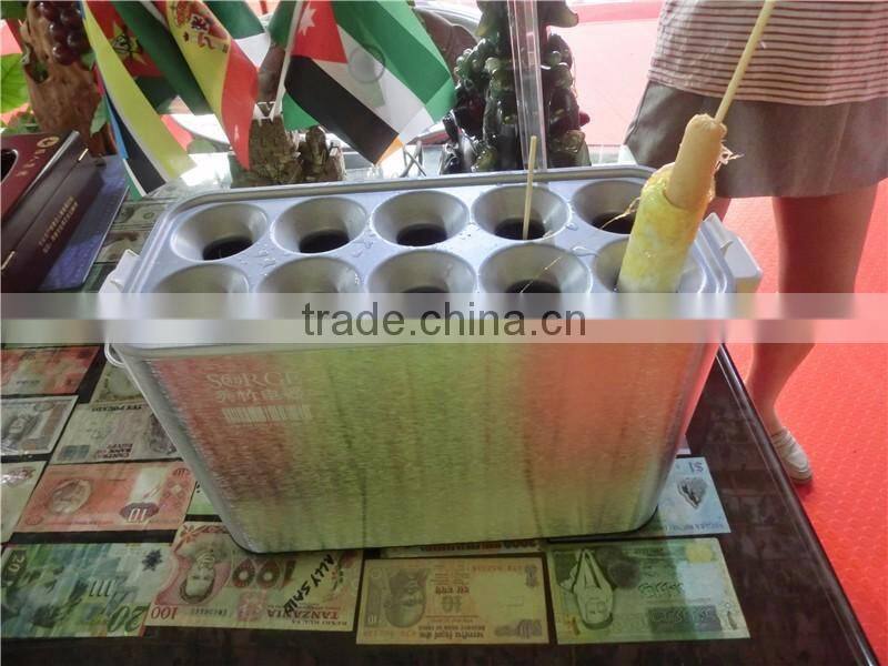 10 tubes Factory directly electric egg roll toaster machine, egg roll biscuit machine