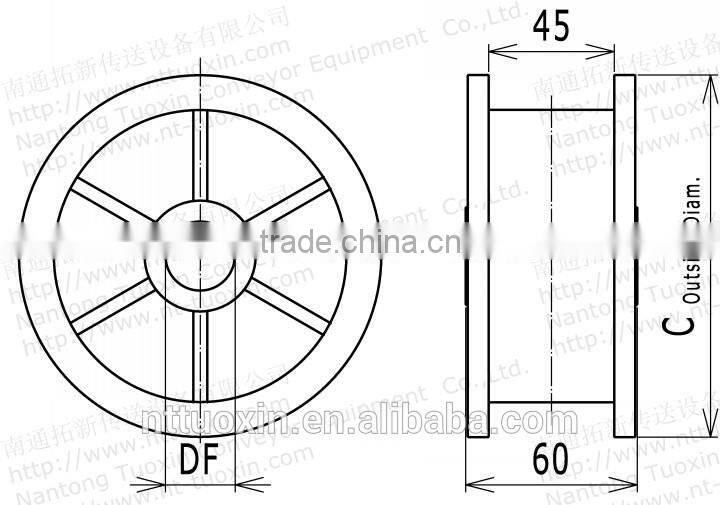 820 Classic Injection Moulded sprockets