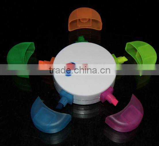 Custom Novelty Heart Shape Highlighter Pens