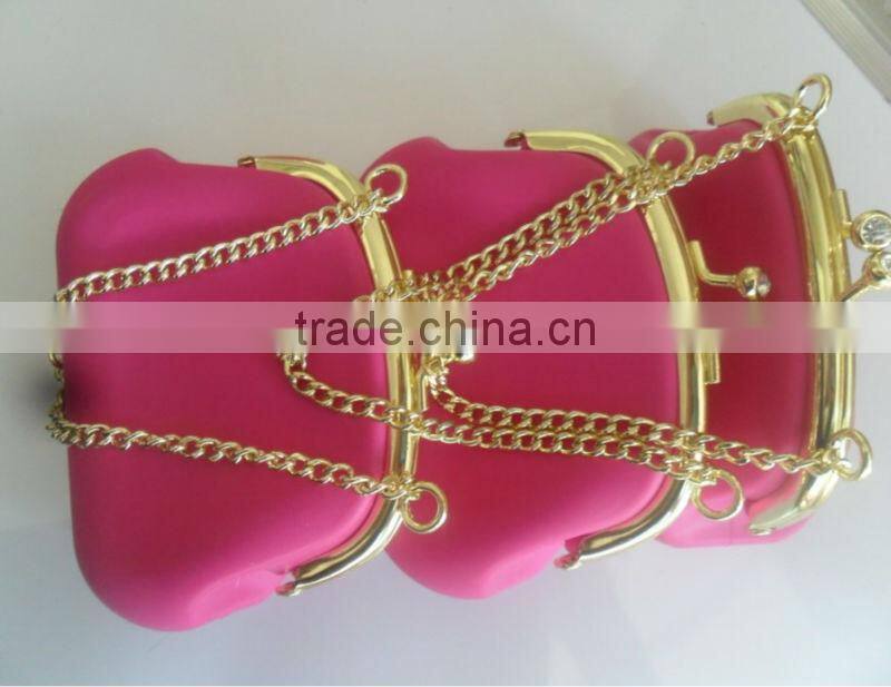Heart Shape Silicon Wallet For Coin