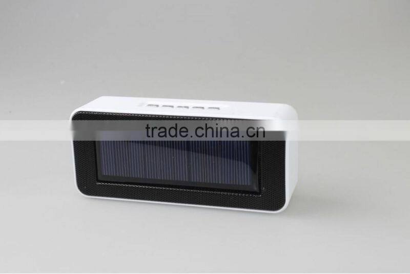 Factory Direct Sale New Arrival Outdoor Portable Solar Bluetooth Speaker Wireless Colorful Solar Speaker Support TF Card