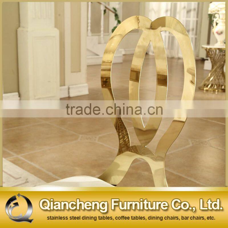 hot sale golden heart shape wedding table banquet table