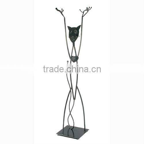 New design metal floor standing coat stand