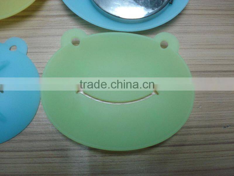 The Frog Prince seductive home bathroom decoration silicone soap box