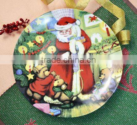 Porcelain cake plate with server