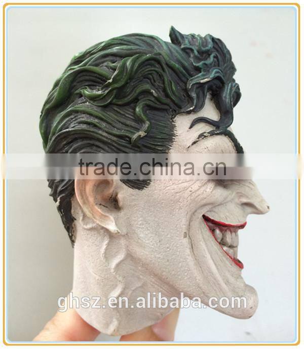 Custom 1 6 scale batman movie figure joker head sculpture