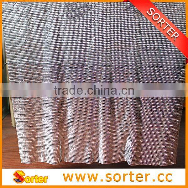 Sorter metal sequin cloth ready made window curtains