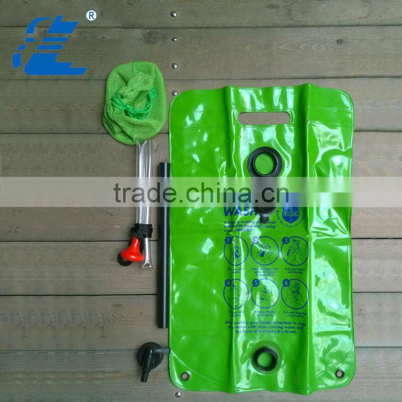 PVC material solar pocket shower 20L C1004A