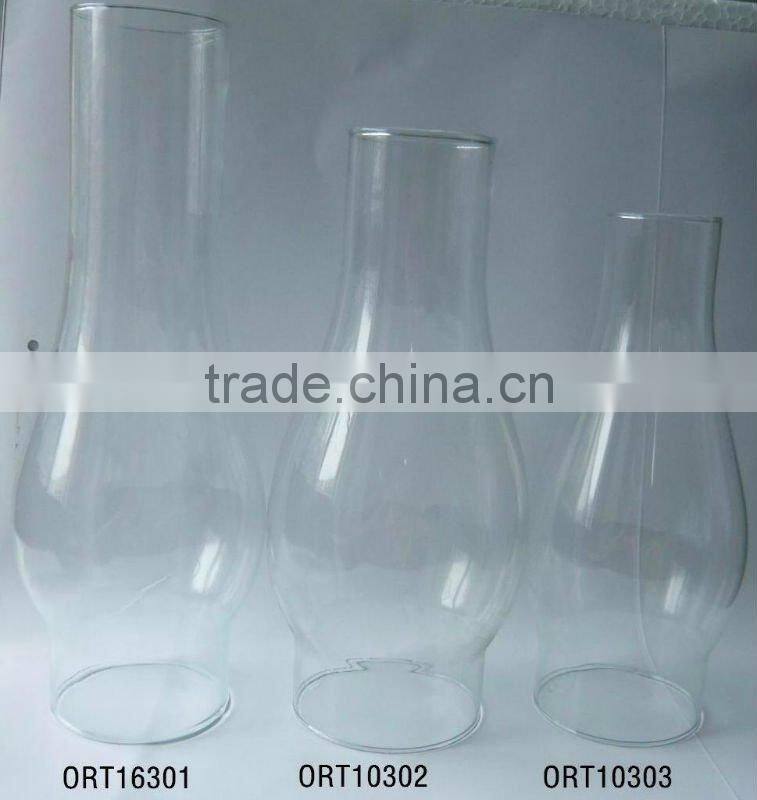 Beaded Top glass lampshade