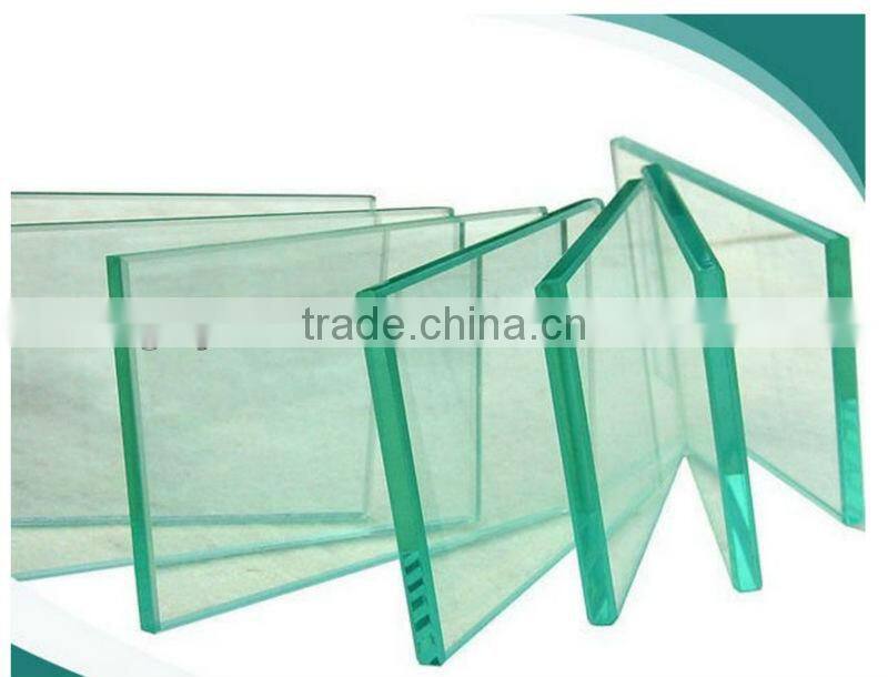 6-12mm Clear Tempered Glass For Stainless Steel Railing