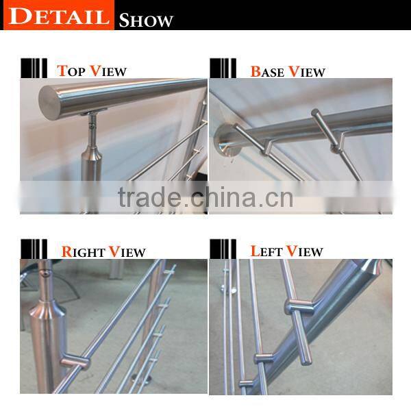 Inox Linear Guide Rail/Straight Line Bar/Balcony Railing