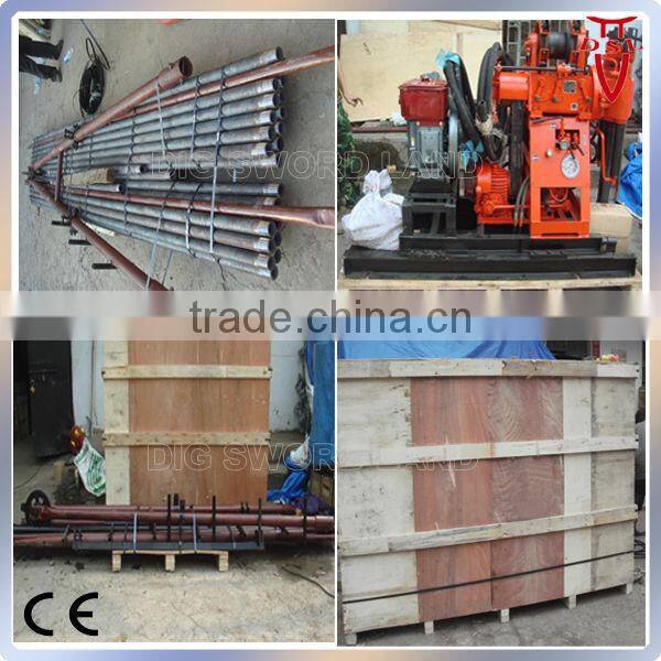 100-200m mounted water well drilling rig