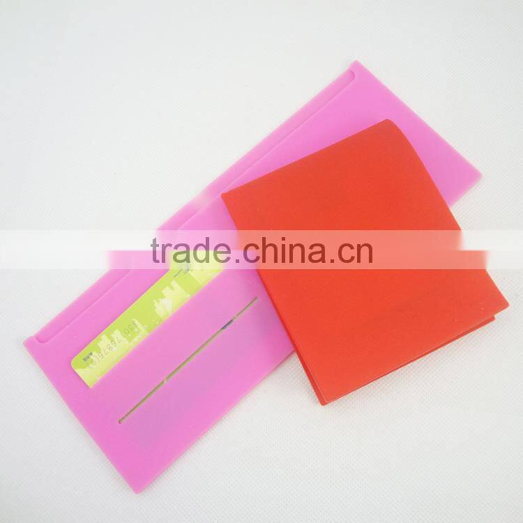 2017 new eco-friendly Silicone card holder