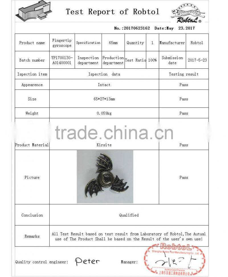 fingertip gyroscope magic eye bat tri spinner EDC hand spinner rotator fidget focus toy reduce stress decompression adhd stres