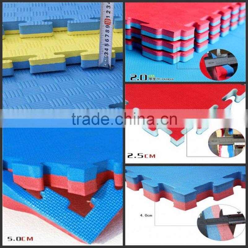 different kinds of exercise bike mat and eva mat rubber interlocking mats in china