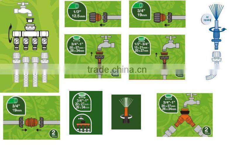 brass hose barb for custom-made parts gardening, watering high quality OEM custom-made. EU