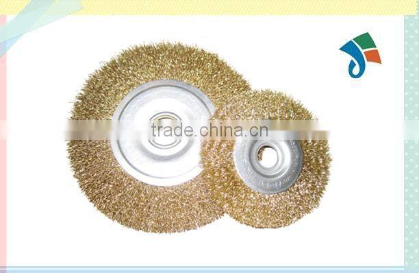 round cleaning circular steel wire brush
