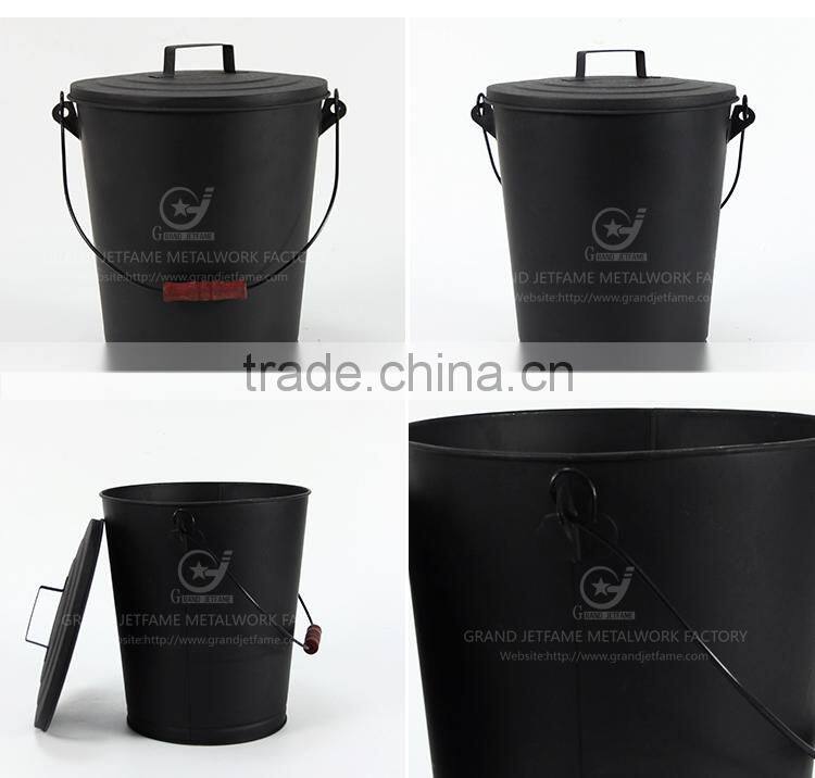 fireplace tools coal bucket high quality oem service metal coal bucket