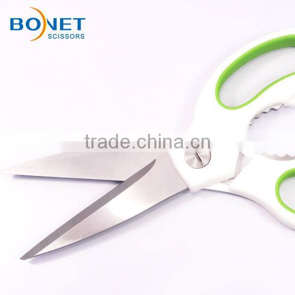 S52010G2 9" chef stainless steel kitchen scissor multi purpose