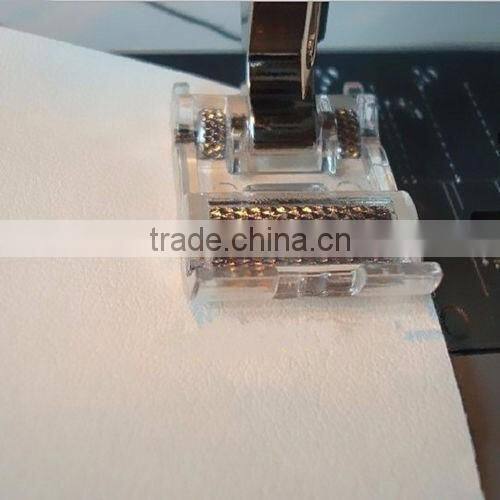 house hold Low Shank Roller Sewing Machine Leather Presser Foot For Brother Janome Singer