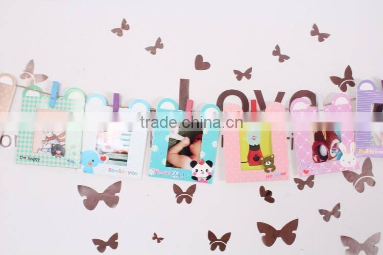 10pcs/set 3Inches Fancy Wall Hanging Baby Photo Picture Frame