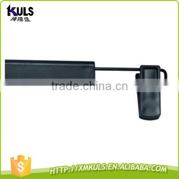 36CM Men's wear black pants wearing plastic adult suit trousers plastic hanger