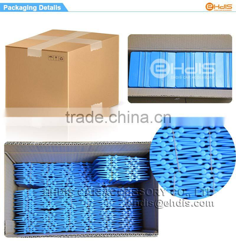 Whole Sales Car Wrapping Tools Yellow Squeegee with Hole