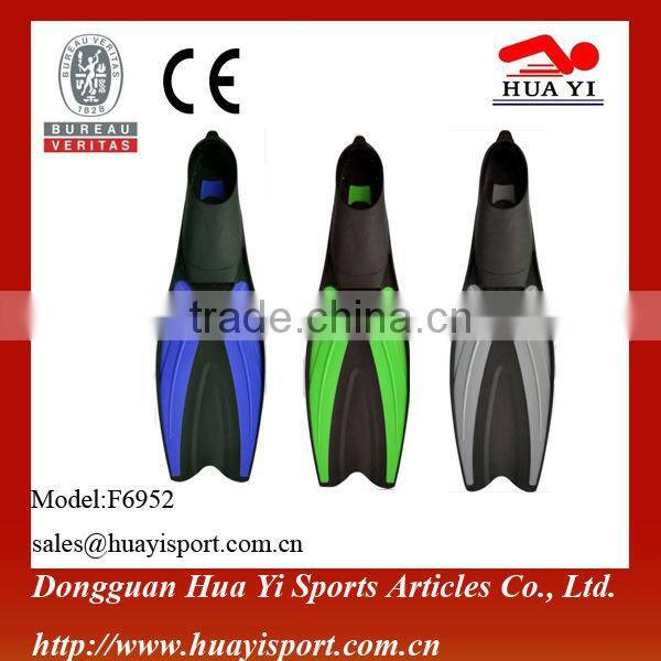 Good feedback and high quality two window scuba diving mask with snorkel and fins diving set