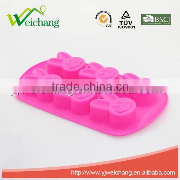 WCA104 Nonstick Silicone Cake Baking Mold Soap Art Moulds Cake Pan Muffin Cups Biscuit Chocolate Candy Ice Tray DIY Mold