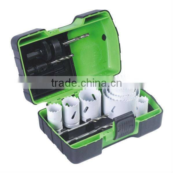 Hole cutting 13pcs carbon steel hole saw for drilling