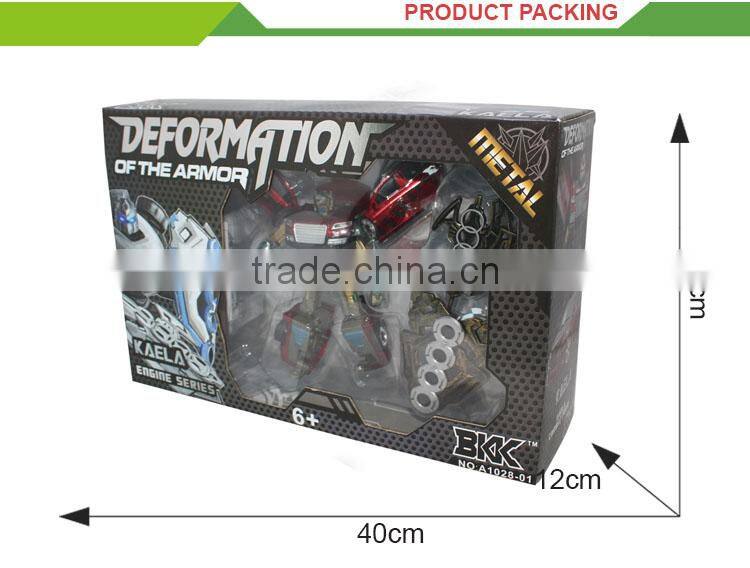 Best sale intelligence transform metal model car kits for boys