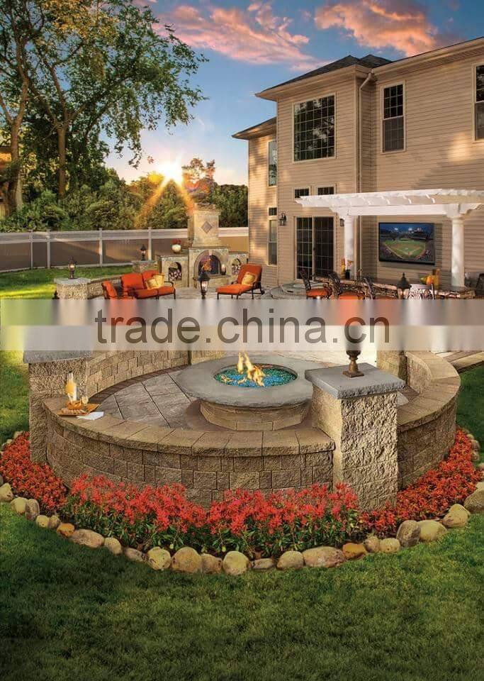 Indoor and outdoor artificial rockery