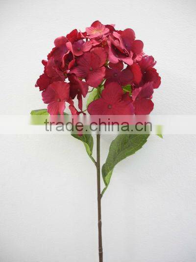 stem flower deocration flower festive silk hydrangea ball
