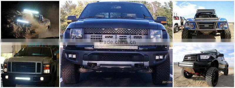180w Led Light Bar Led Work Off Road Fog Driving 4x4 Suv Roof Rack Bar