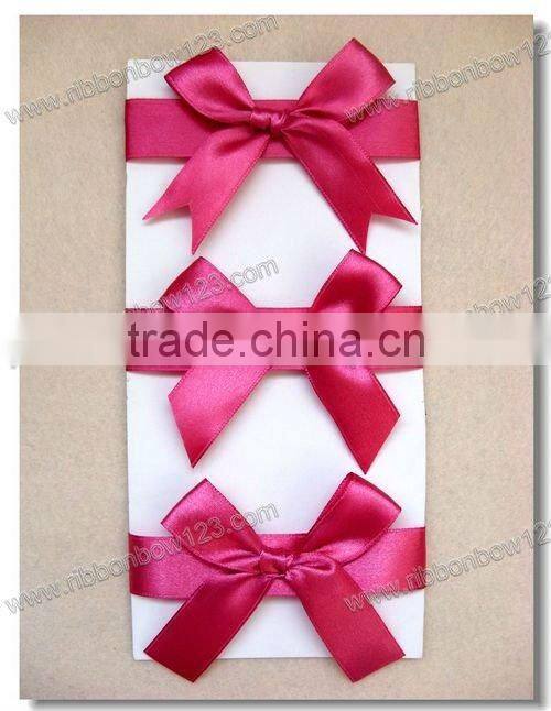 gift decorative bow with a small artificial flower