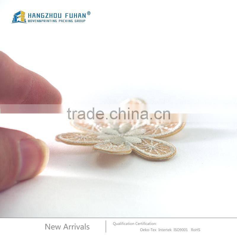 Fabulous Custom Flower Embroidery Patch for Garments