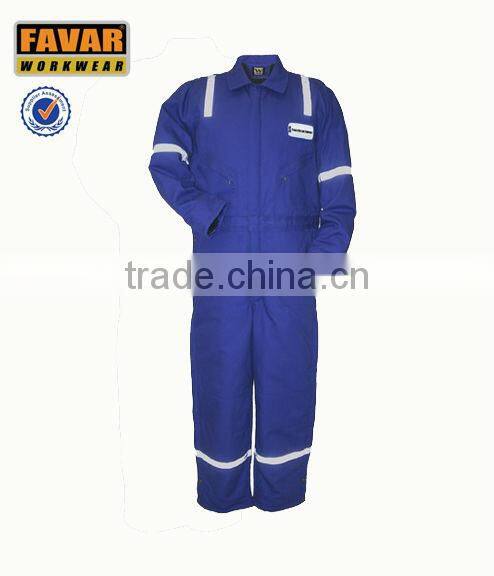 fire retardant coverall blue safety apparel work coverall