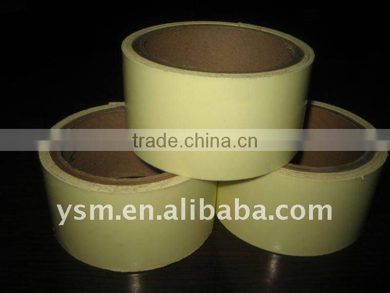 PVC type printable luminescent film for warming