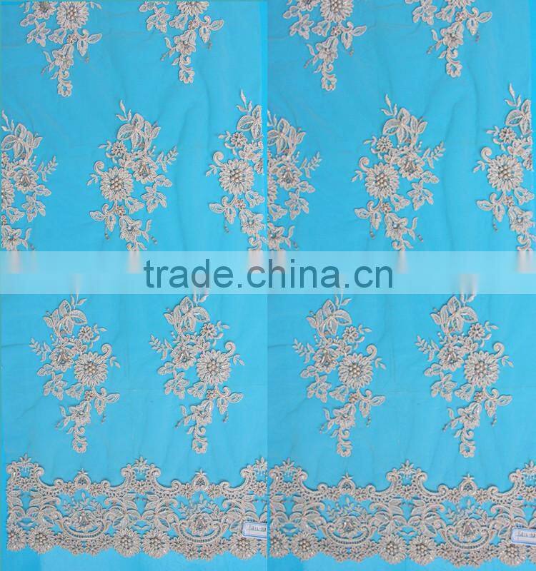 Free sample cheap tulle african lace evening dress fabric