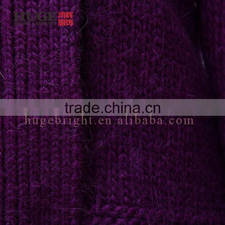 Open front women cardigan, thick knitted sweater cardigan