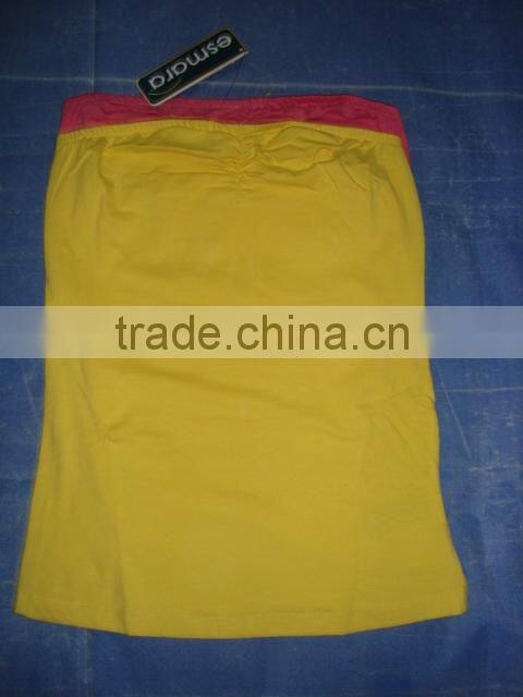LADIES BANDEAU TOP (Garment Stock lots / Apparel Stock / stocklots / Garment Apparel from Bangladesh)