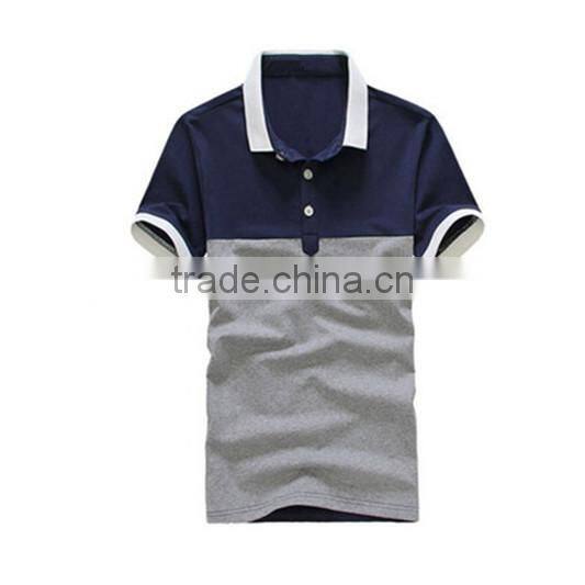 Cannda high quality two color polo shirt from t-shirt maker