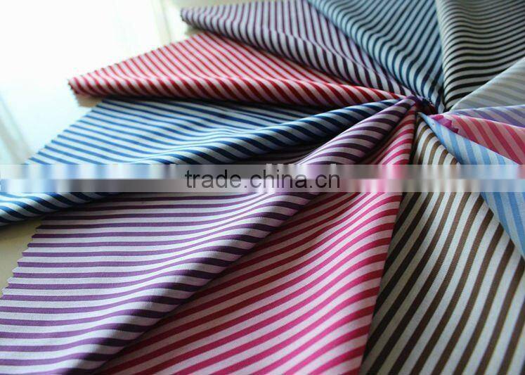 2012 new cotton polyester stripe fabric