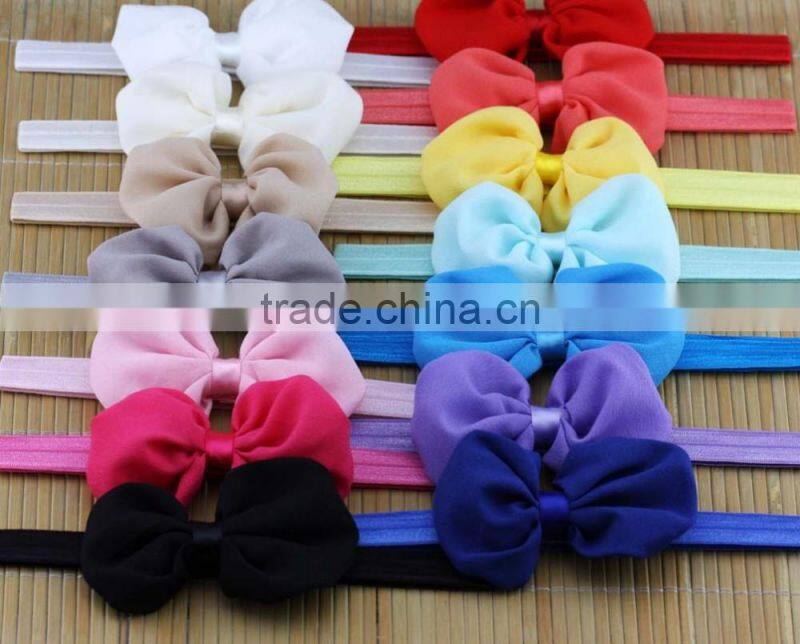 Cute Candy princess headband wild baby headdress girls hair band with Bow-knot for kids