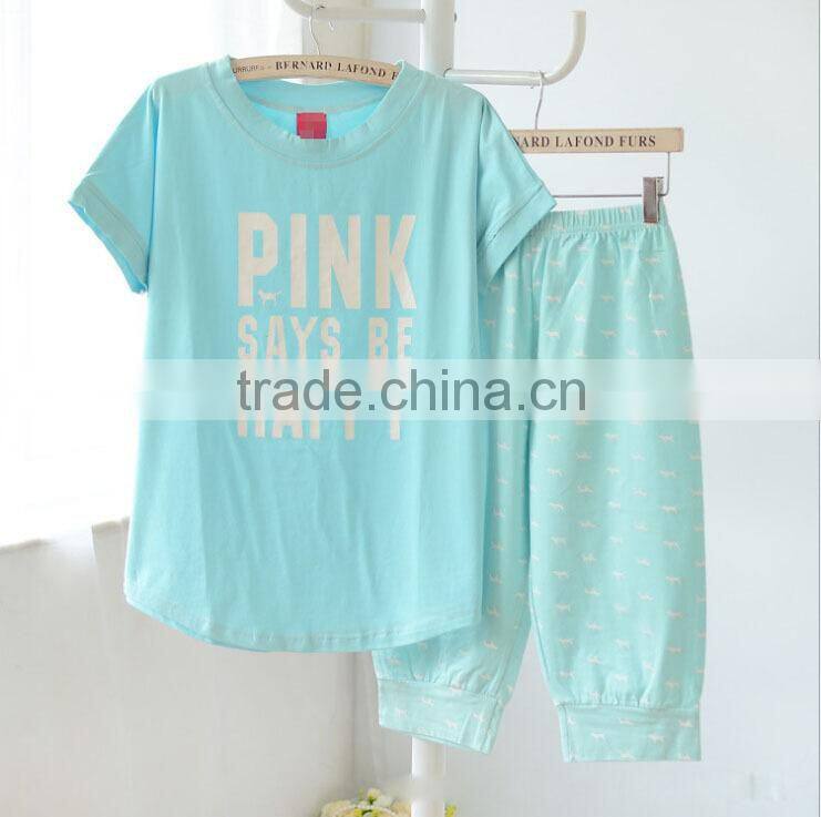 100% cotton couples pajamas